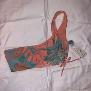 L*Space Silver Lining Reversible Bikini Top